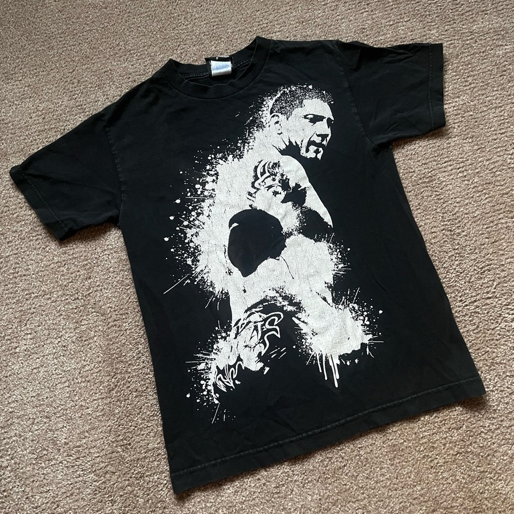 VTG 00’s / Y2K WWE Bautista “Walk Alone Black Tee - Picture 2 of 6